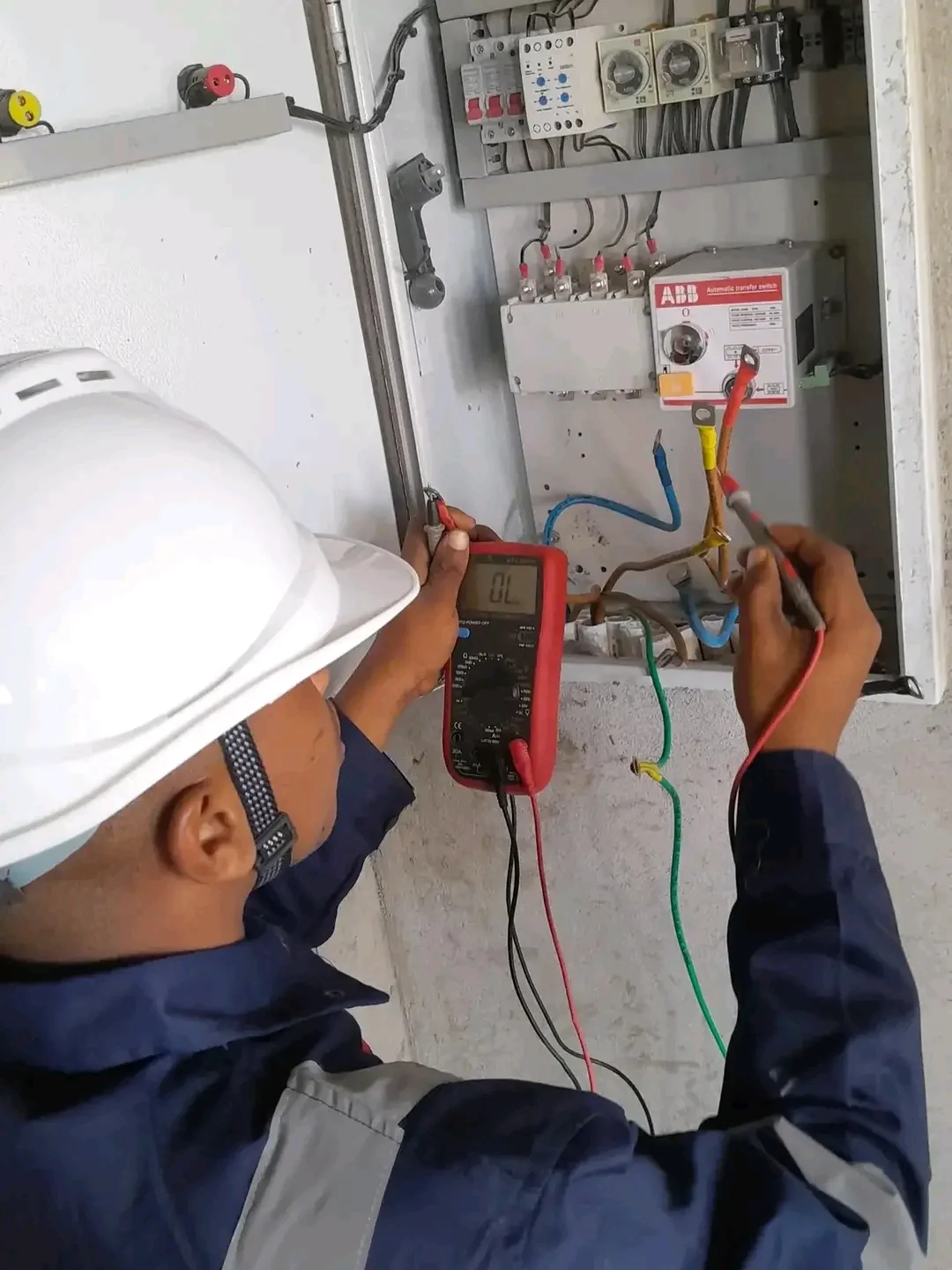Technician Wiring Distribution Panel