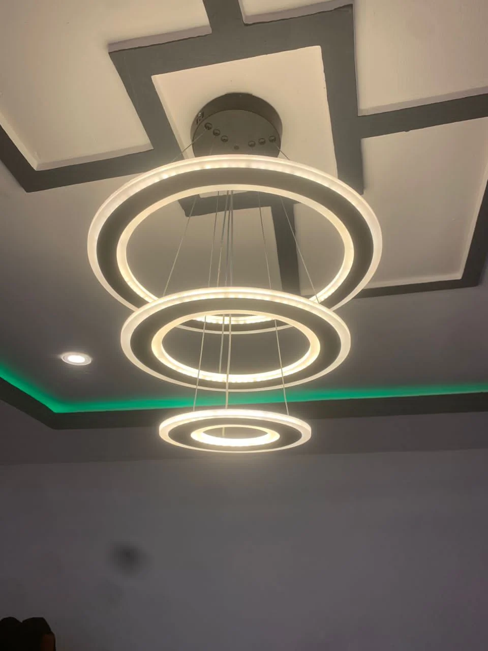 Modern Ring Pendant Installation